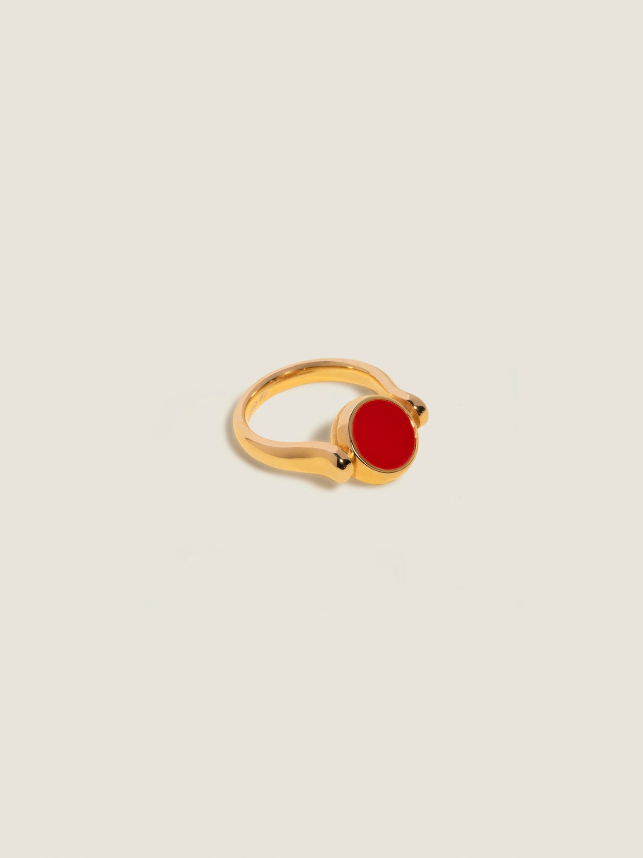 Enamel Flip Ring