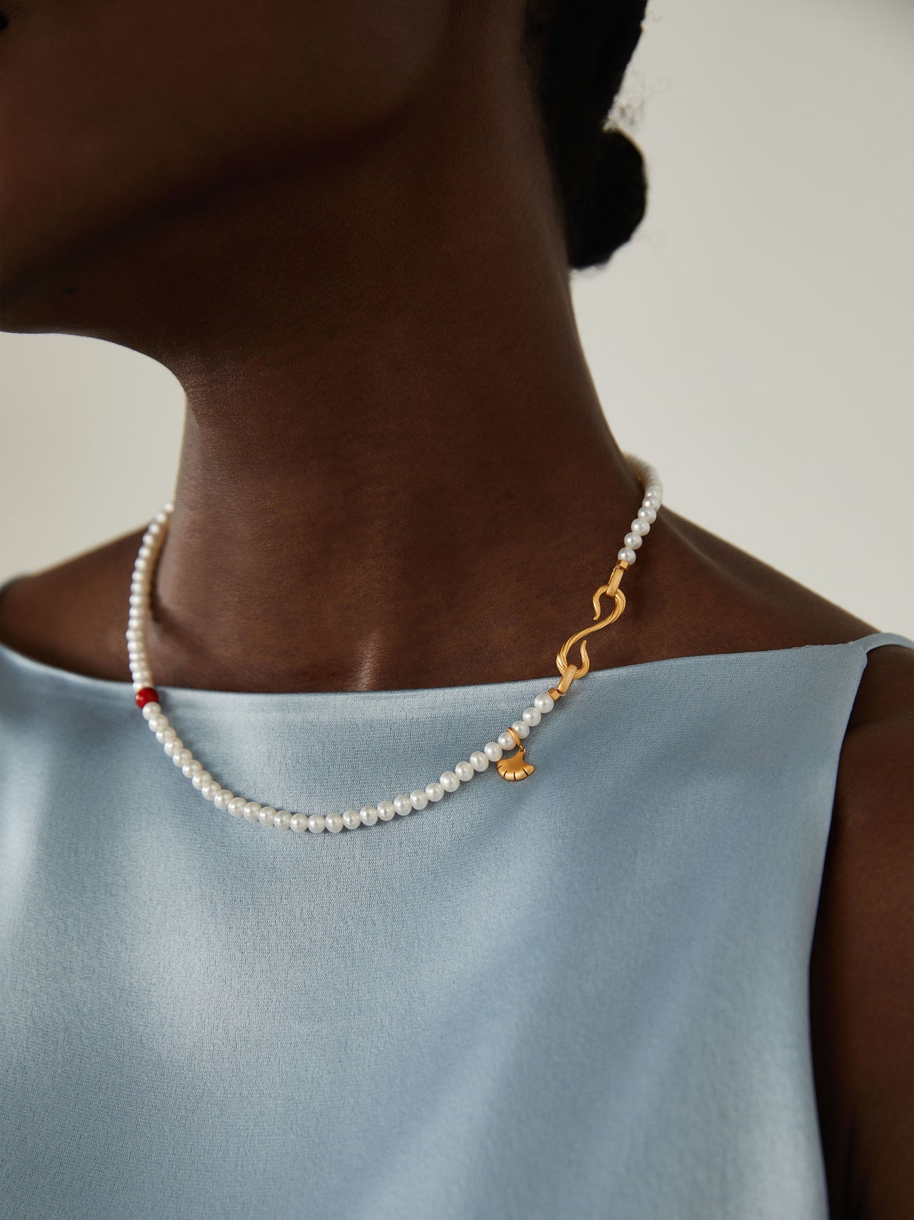 18 Inch Petite Pearl Necklace