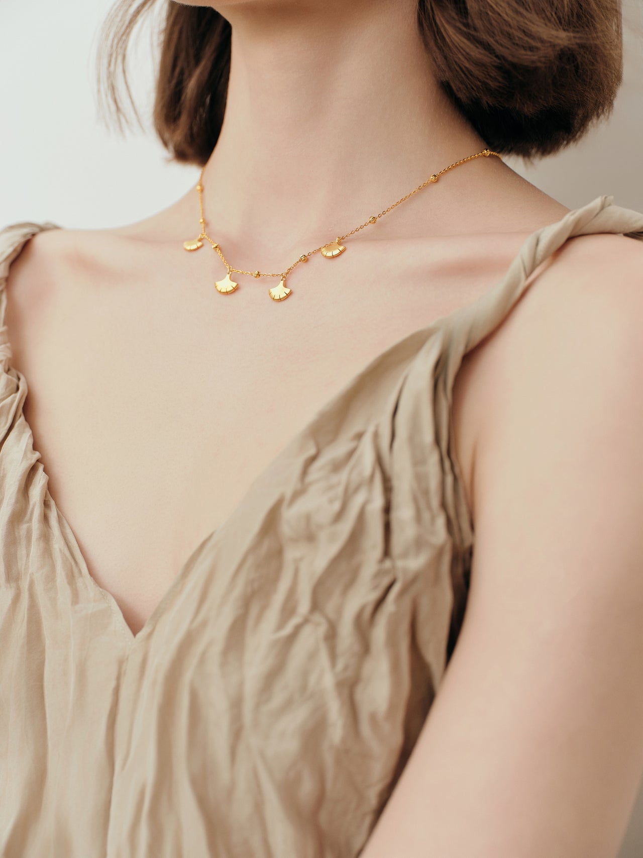 Ginkgo Breeze Necklace