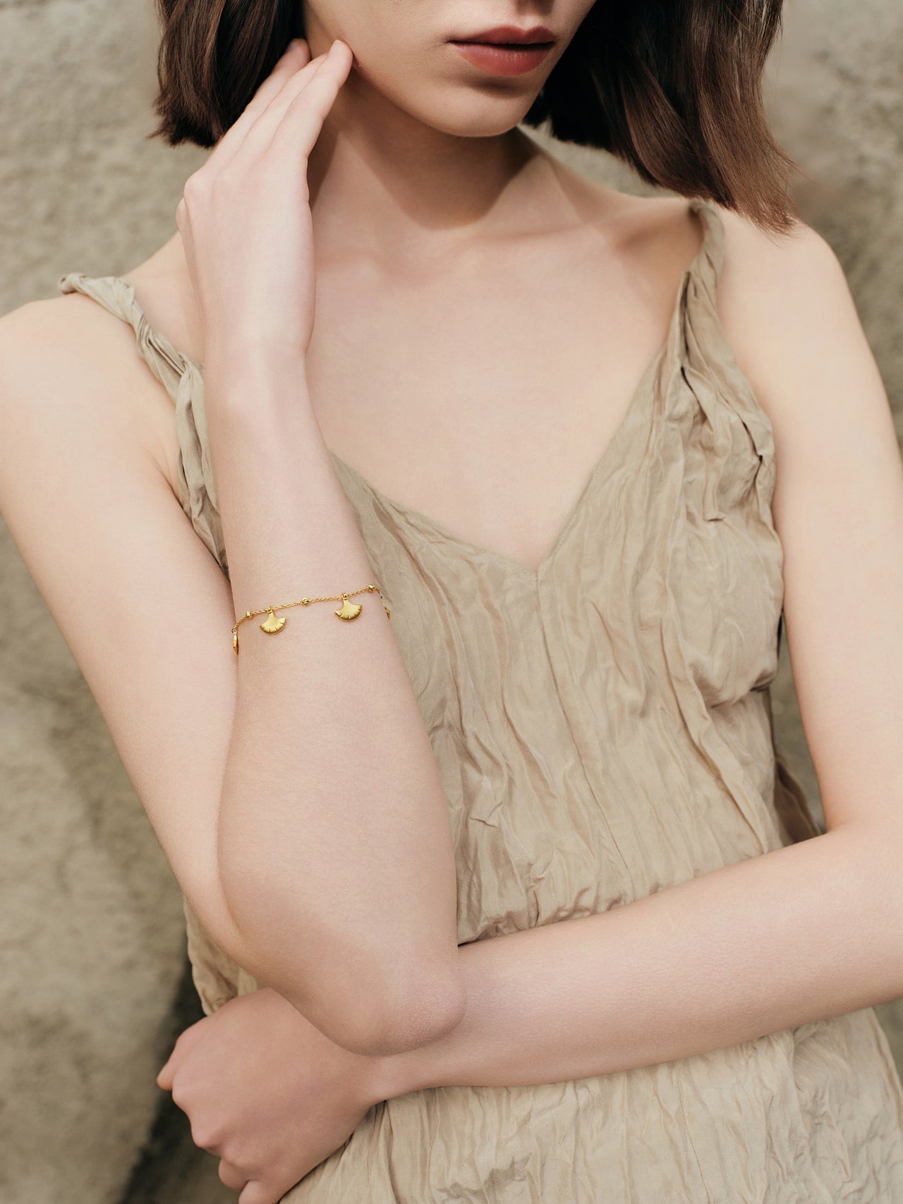 Ginkgo Breeze Bracelet