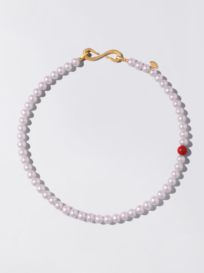 「CLASSIC」18" PEARL NECKLACE — LARGE CLASP