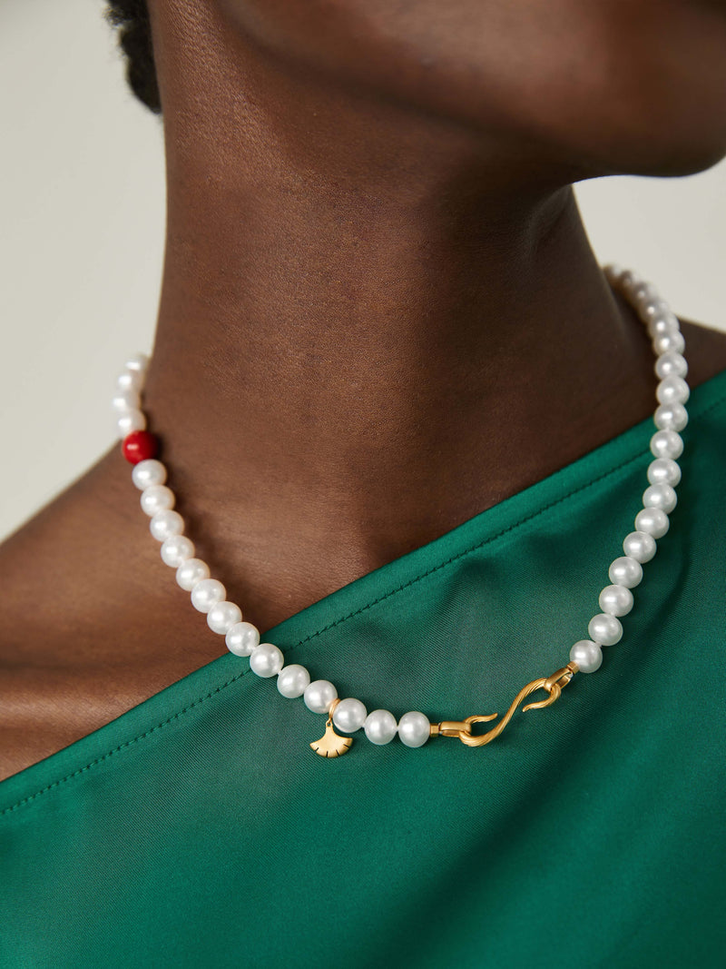 「CLASSIC」18" PEARL NECKLACE