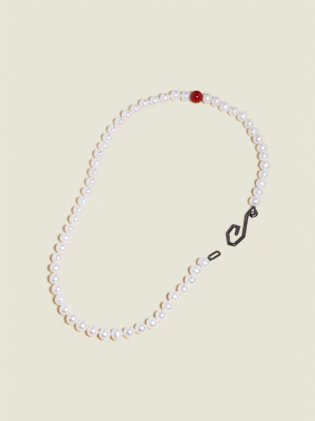 Classic Pearl Necklace - Sterling Silver Clasp - 18 Classic Pearl Necklace - Sterling Silver Clasp - 18