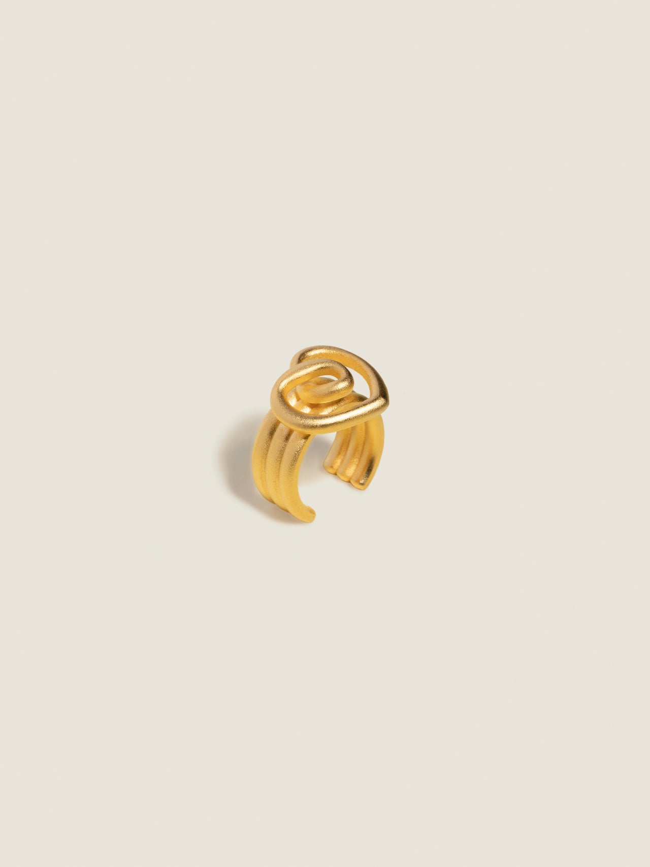 Heart Swirl Ring