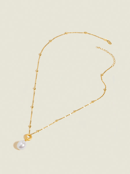 ★人氣★LOVE ME MONSTER★Soft Slim Pearl Necklace MUSINSA公式 | LOVE ME MONSTER Shiny Soft Slim Pearl Necklace